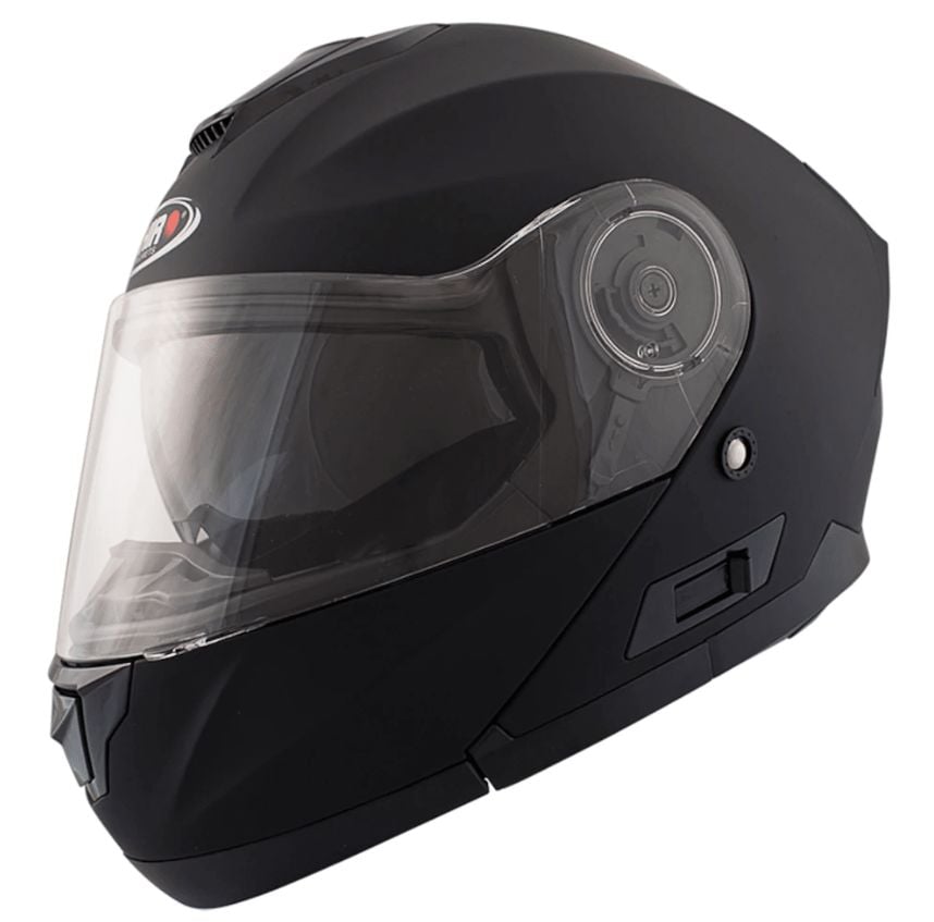 Shiro Sh-507 Çene Açılır Mat Siyah Kask
