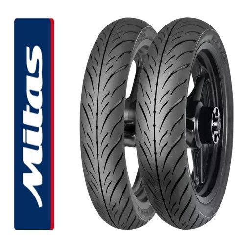 Mitas Set 100/80-17 ve 130/70-17 MC25 Ön Arka Takım Lastik