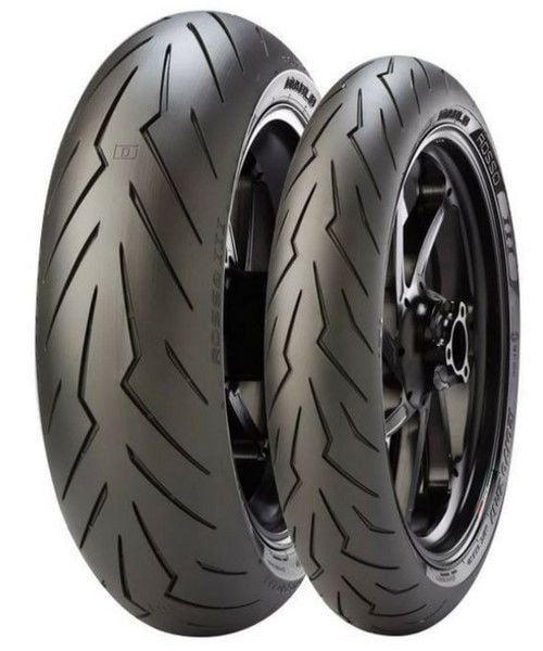 Pirelli Takım 120/70ZR17 (D) ve 180/55ZR17 (D) Diablo Rosso 3 Ön Arka Set