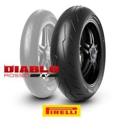 Pirelli 180/60ZR17 75W Diablo Rosso IV 80W Arka Motosiklet Lastiği