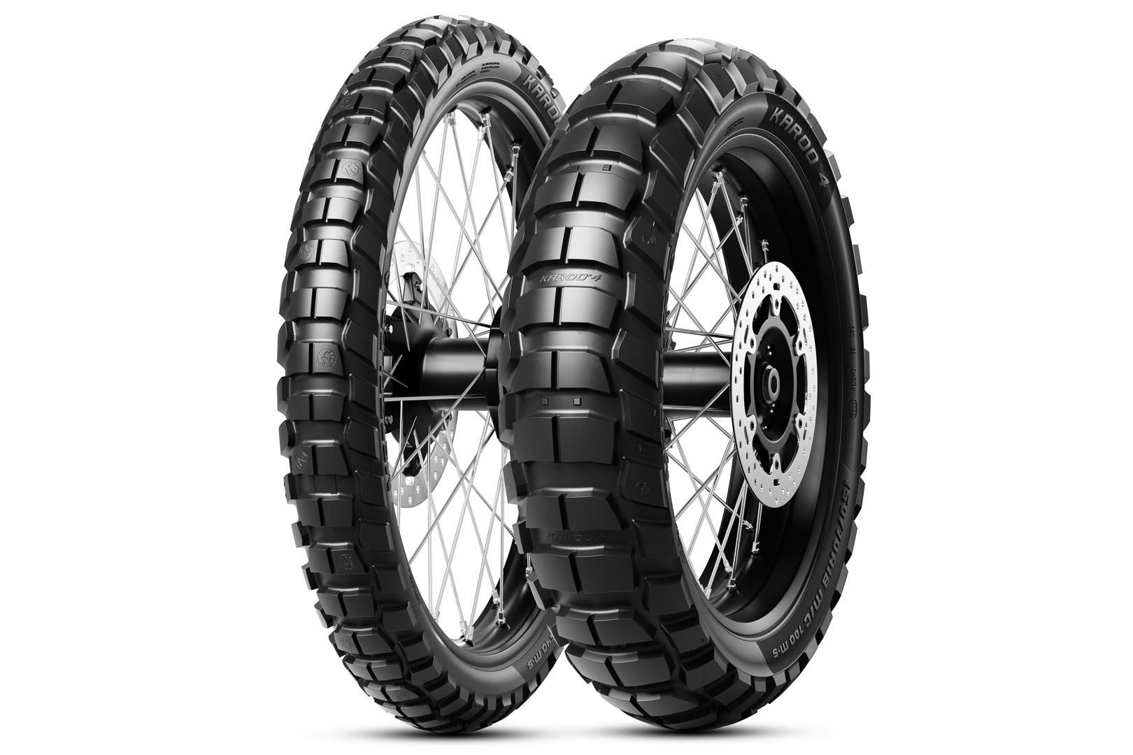 Metzeler Set 120/70R19 ve 170/60R17 Karoo4 Ön Arka Takım Lastik