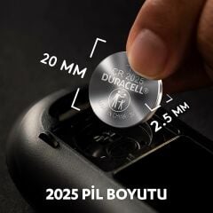 Yamaha Xmax 250 Duracell Uzaktan Kumanda Pili CR2025