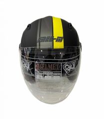 Free-M Fr-601 Sarı Dizayn Yarım Kask