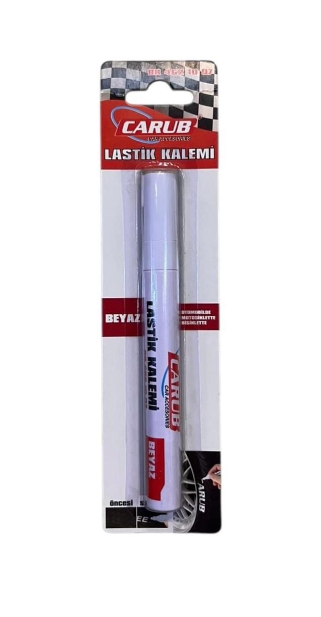 Mg Moto Lastik Yazma Kalemi Beyaz