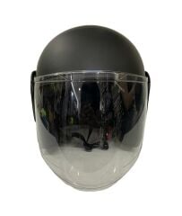 Mg Moto F-009 Yarım Kask Mat Siyah