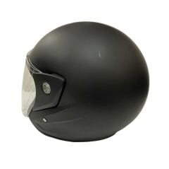 Mg Moto F-009 Yarım Kask Mat Siyah