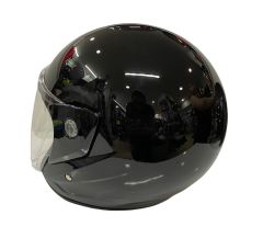 Mg Moto F-009 Yarım Kask Siyah