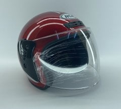 Ncr Yarım Kask Kırmızı