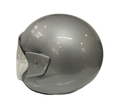 Mg Moto F-009 Yarım Kask Gri