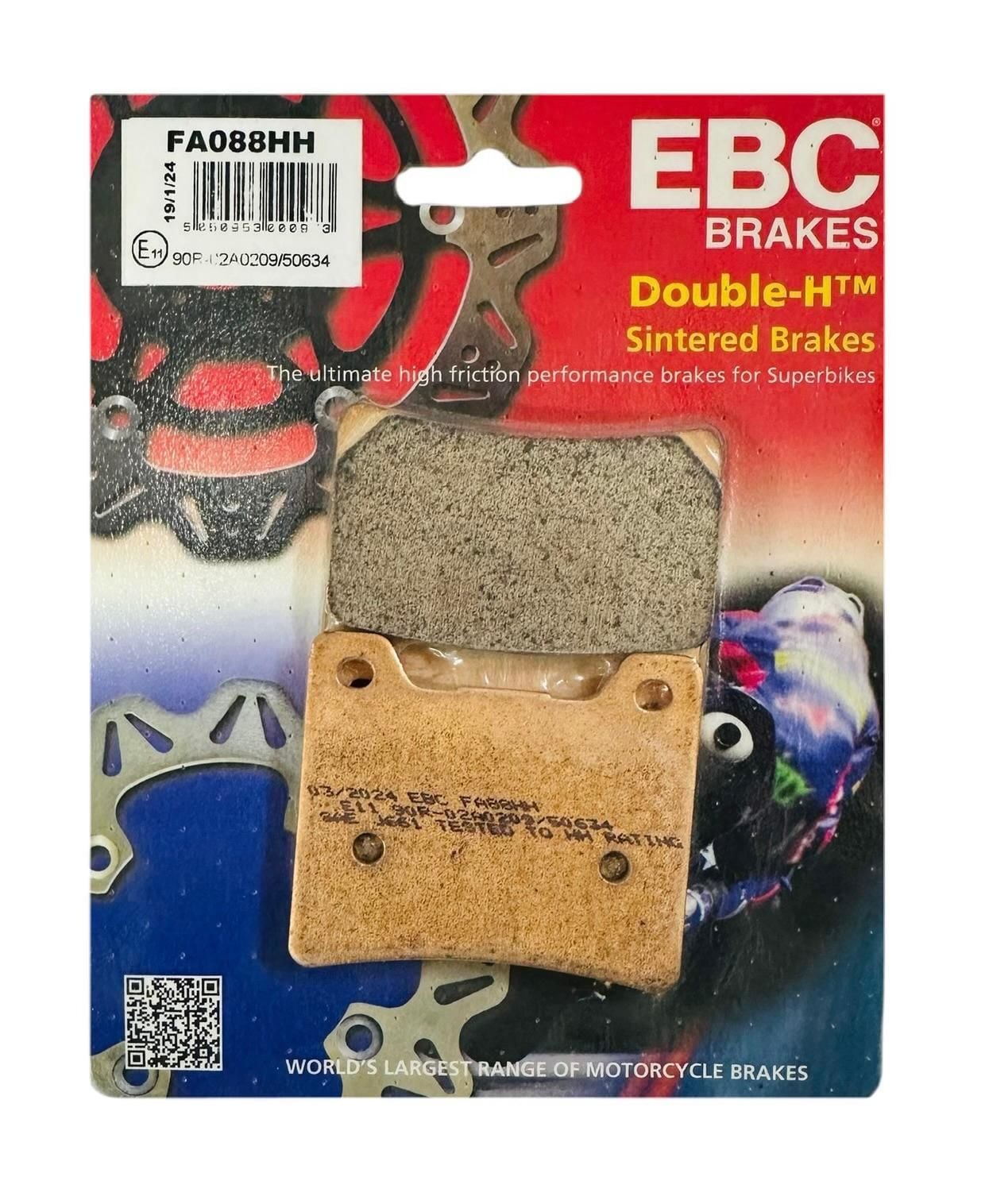 Ebc FA088HH Sinterli Fren Balatası Orjinal