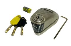 Auvray B-Lock 06 Sra Sertifikalı Çelik Alarmlı Disk Kilidi 06 Mm 120db
