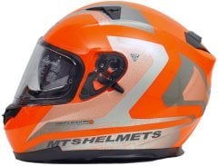 MTS M-960 Blade Reflection Orange Full Face Kask