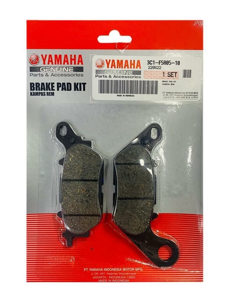Yamaha Nmax 125 / 155 Arka Fren Balatası Orjinal (3C1-F5805-10)