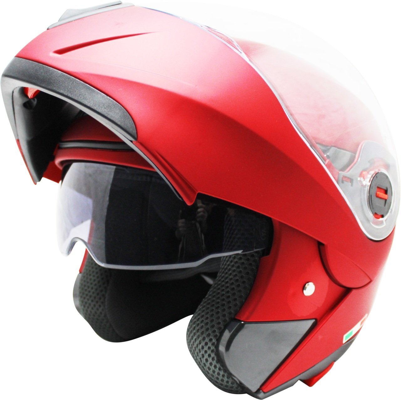 Free-M Fr-961 Mat Red Çene Açılır Kask