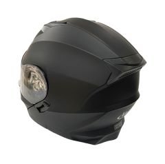 Vinz 162 Güneş Vizörlü Çene Açılır Kask Mat Siyah