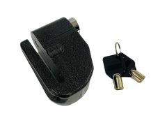 Lock Kinguard Alarmlı Çinko Disk Kilidi Siyah
