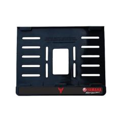 Yamaha Mt Uyumlu Plastik Kırılmaz Plakalık Kırmızı 1 (15x24)