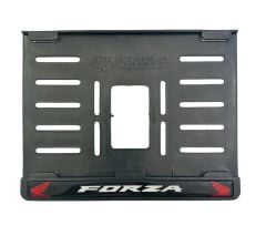 Honda Forza Plastik Kırılmaz Plakalık Beyaz (15x24)