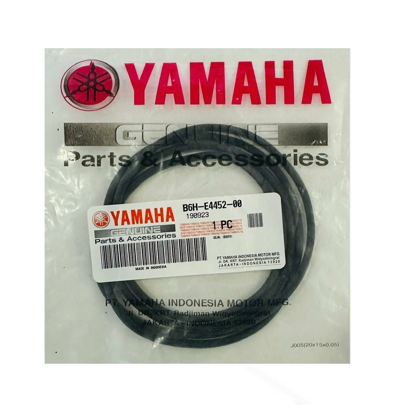Yamaha Nmax 155 Hava Filtre Kapak Oringi Orjinal 2021-2024 (B6H-E4452-00)