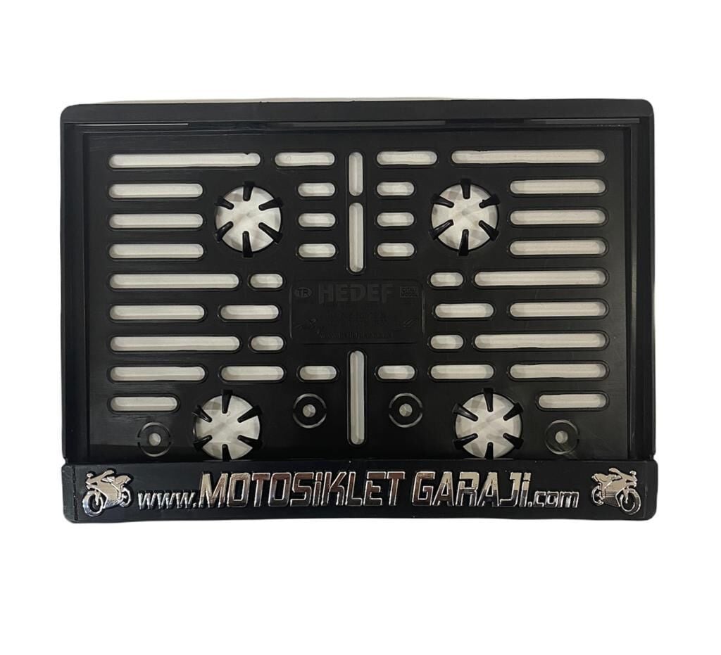 Kabartmalı Motosiklet Plakalığı