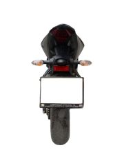 Kabartmalı Motosiklet Plakalığı