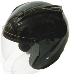 Free-M Fr-606 Shıne Black Açık Kask