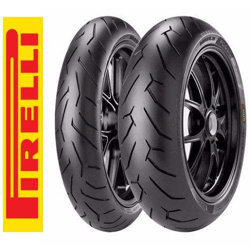 Pirelli Set 120/70ZR17 (K) ve 190/50ZR17 Diablo Rosso II Ön Arka Set