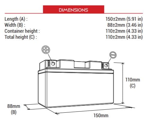 Bs Battery Btz12S Bs Motosiklet Aküsü