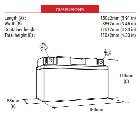 Bs Battery Btz12S Bs Motosiklet Aküsü