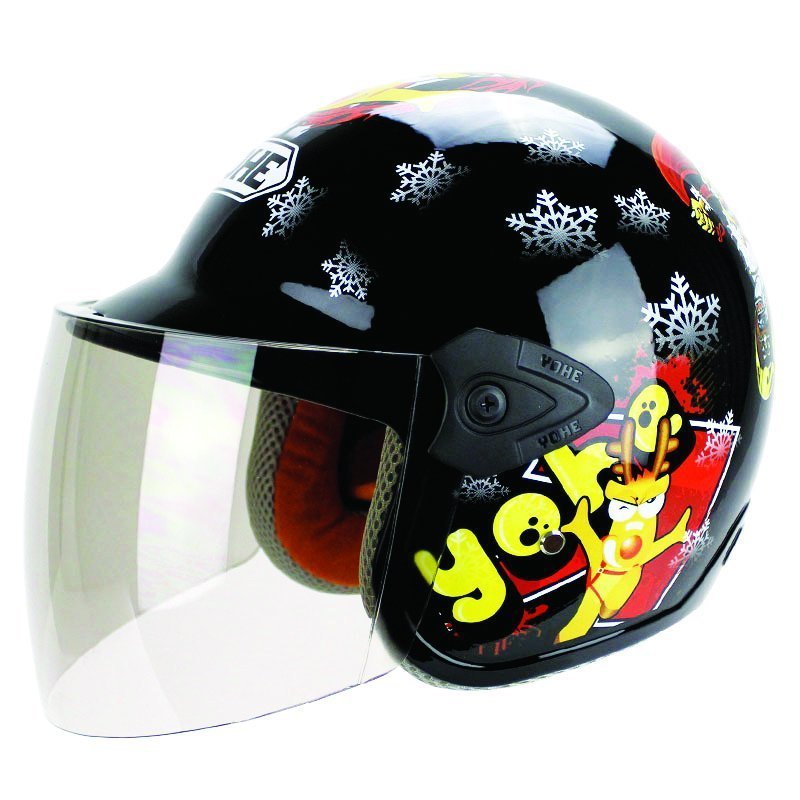 Yohe Y-A005 Siyah Çocuk Kaskı