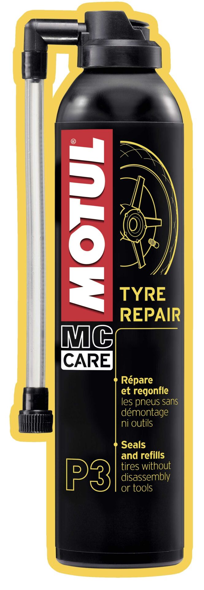 Motul P3 Tyre Repaır Lastik Tamir Spreyi 300 Ml