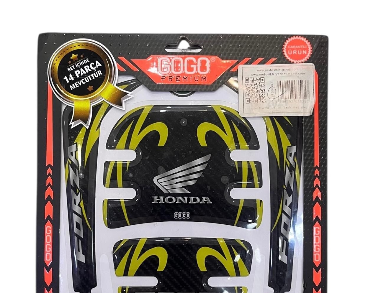 HONDA FORZA 2021 - 2022 UYUMLU TANK PAD SET 007