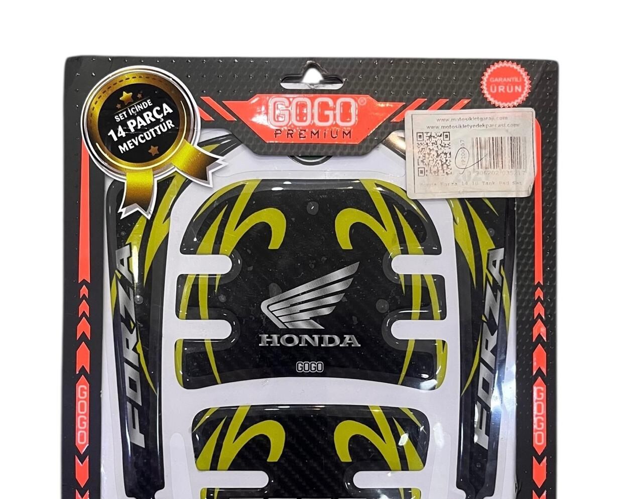 HONDA FORZA 2021 - 2022 UYUMLU TANK PAD SET 007