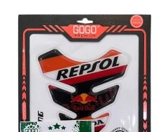 HONDA CBR 2005 - 2018 UYUMLU Tank Pad Set 001