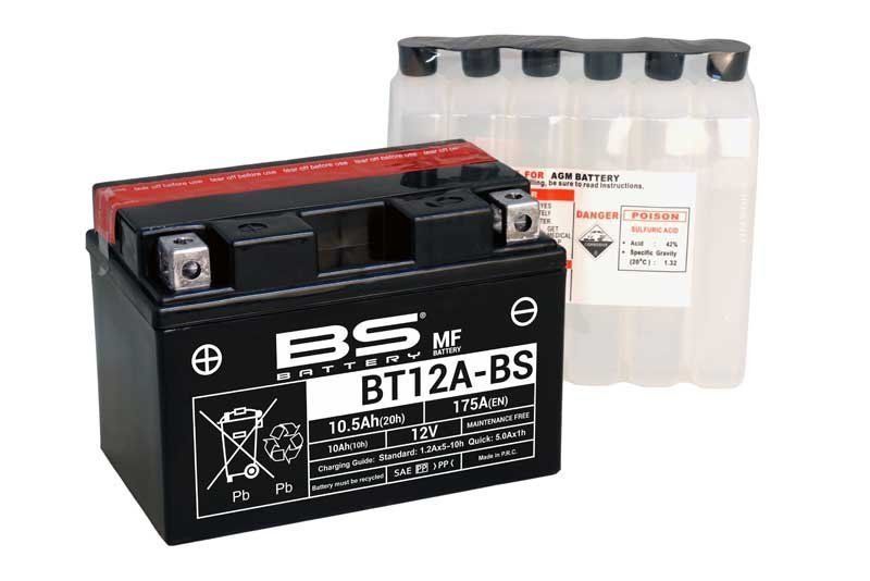Bs Battery Bt12A Bs Motosiklet Aküsü