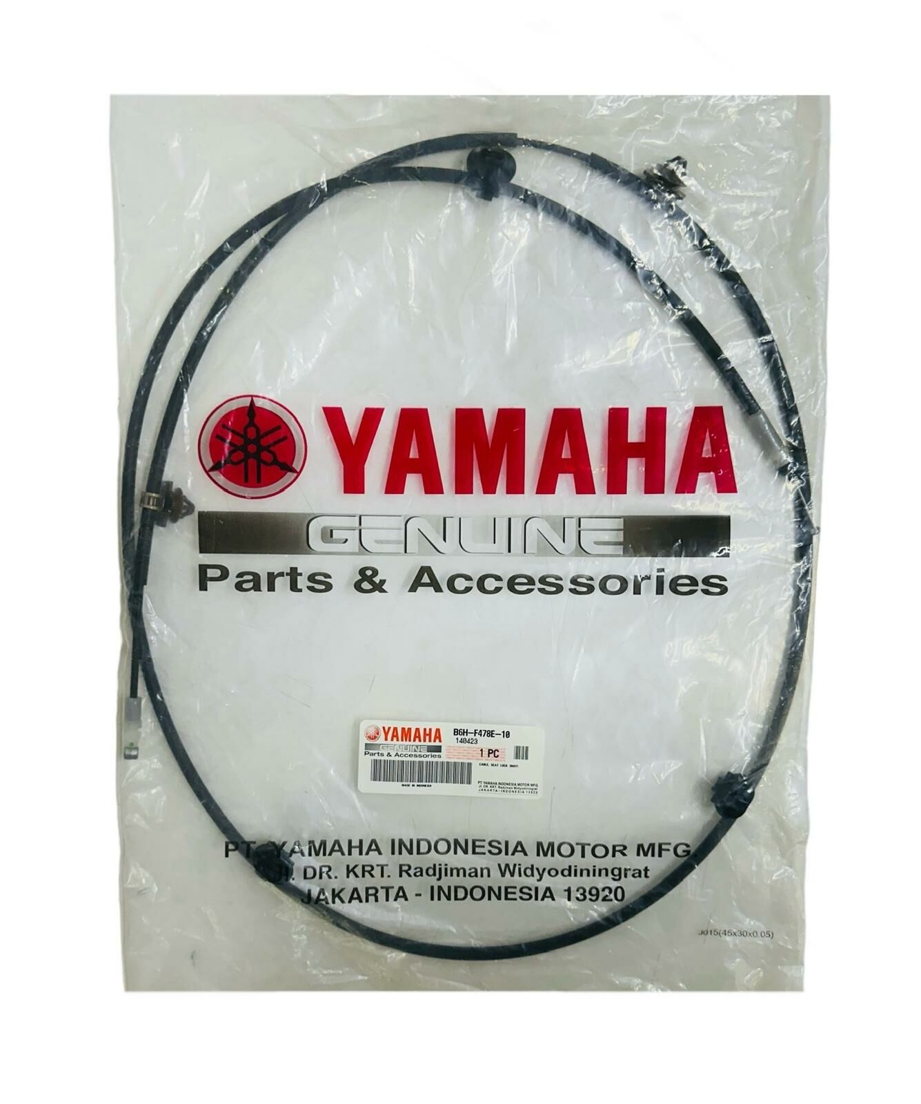 Yamaha Nmax 125 / 155 Sele Halatı Orjinal 2021-2024 (B6H-F478E-10)