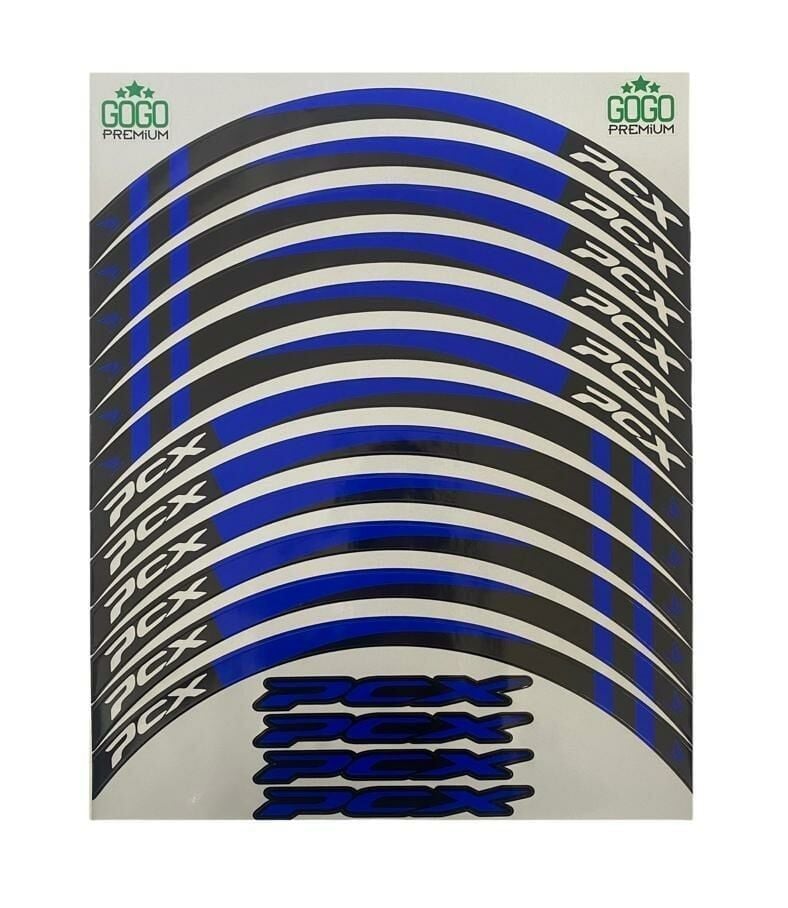 Motogaj Reflektör Baskılı Jant Şeridi