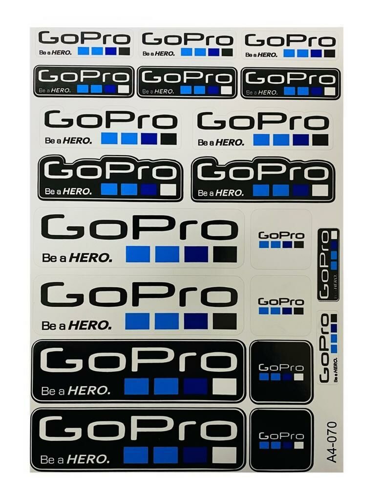 Mg Moto GoPro A4 Sticker