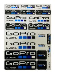Mg Moto GoPro A4 Sticker