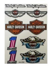 Harley Davıdson A4 Sticker