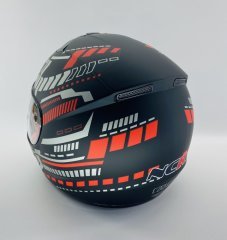 NCR Full Face Mat Kırmızı Kask