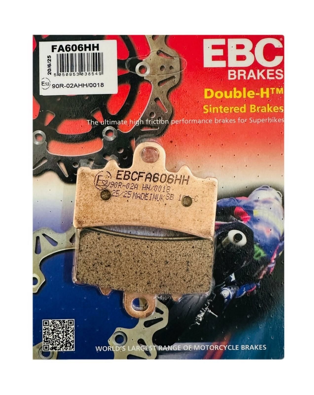 EBC FA606HH Fren Balatası Orjinal