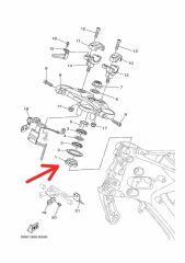 Yamaha XSR 700 Üst Furş Takımı Orijinal