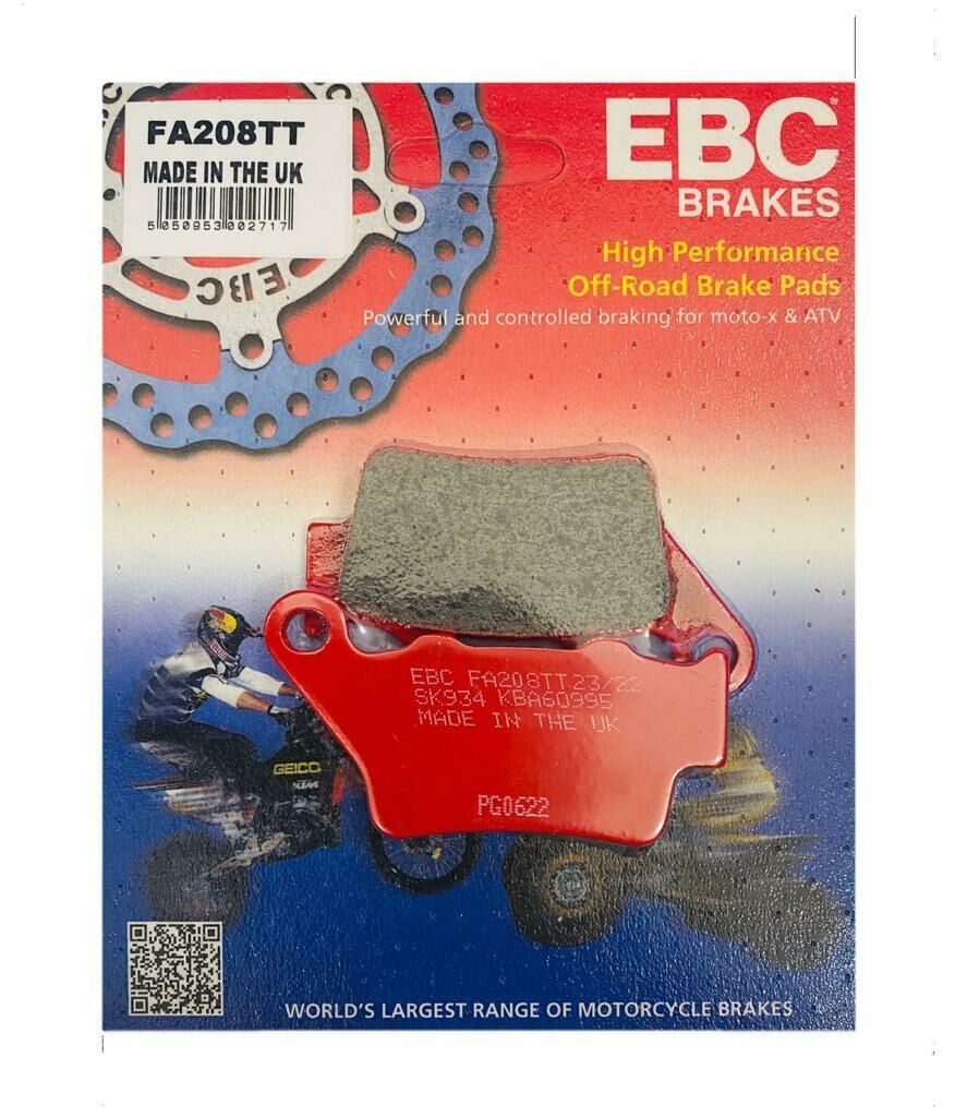 Yamaha XT X 660 2004- 2009 EBC Carbon Arka Fren Balatası