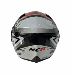 Ncr  162 Kırmızı Çene Açılır Kask