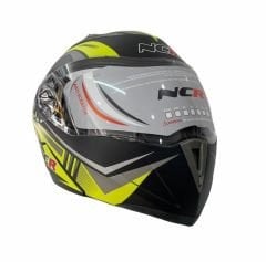Ncr 162 Sarı Çene Açılır Kask
