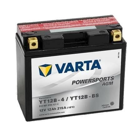 Varta YT12B-BS 12V12AH Motosiklet Aküsü