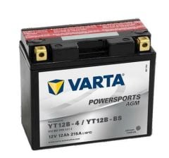 Varta YT12B-BS 12V12AH Motosiklet Aküsü