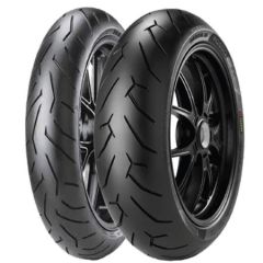 Pirelli Set 120/70ZR17 (K) ve 180/55ZR17 Diablo Rosso II Ön Arka Takım