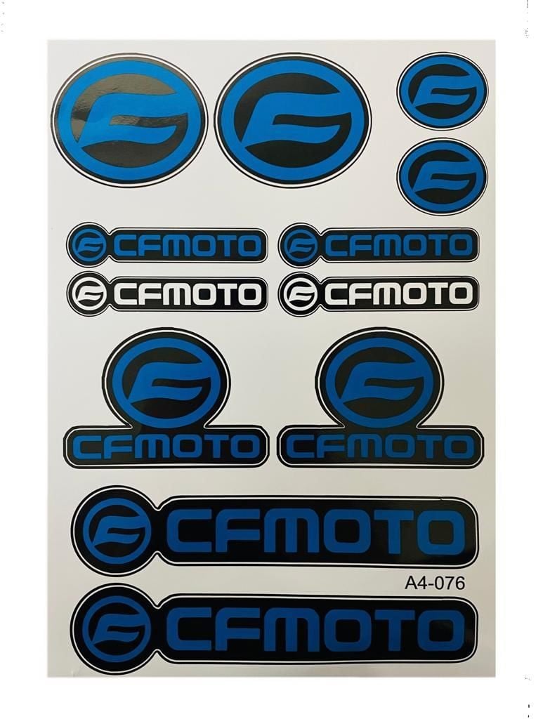 Cf Moto Mavi A4 Sticker